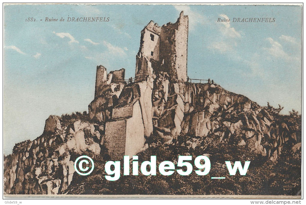 Ruine De DRACHENFELS - N° 1882 - Drachenfels