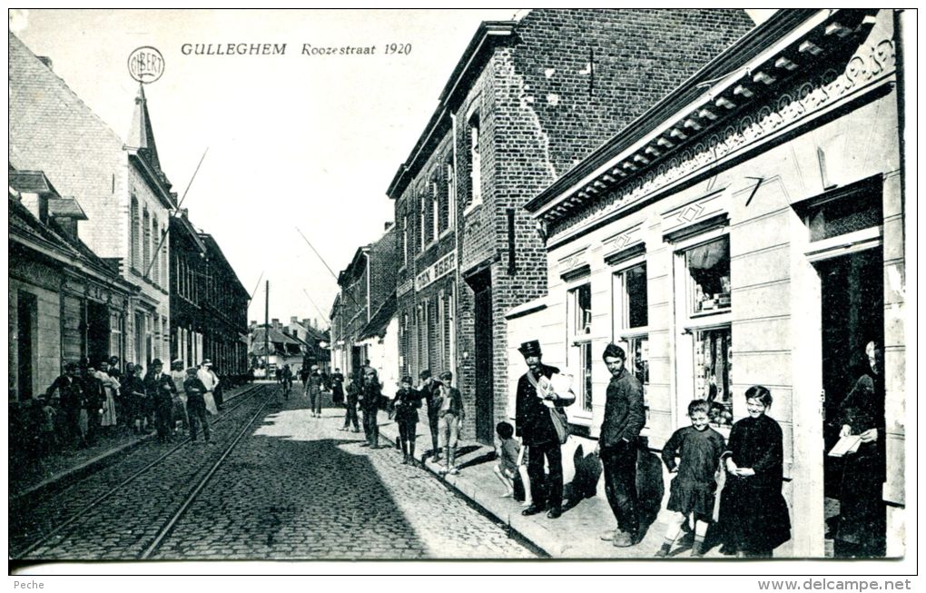 N°37629 -cpa Guilleghem -Roozestraat 1920- - Autres & Non Classés