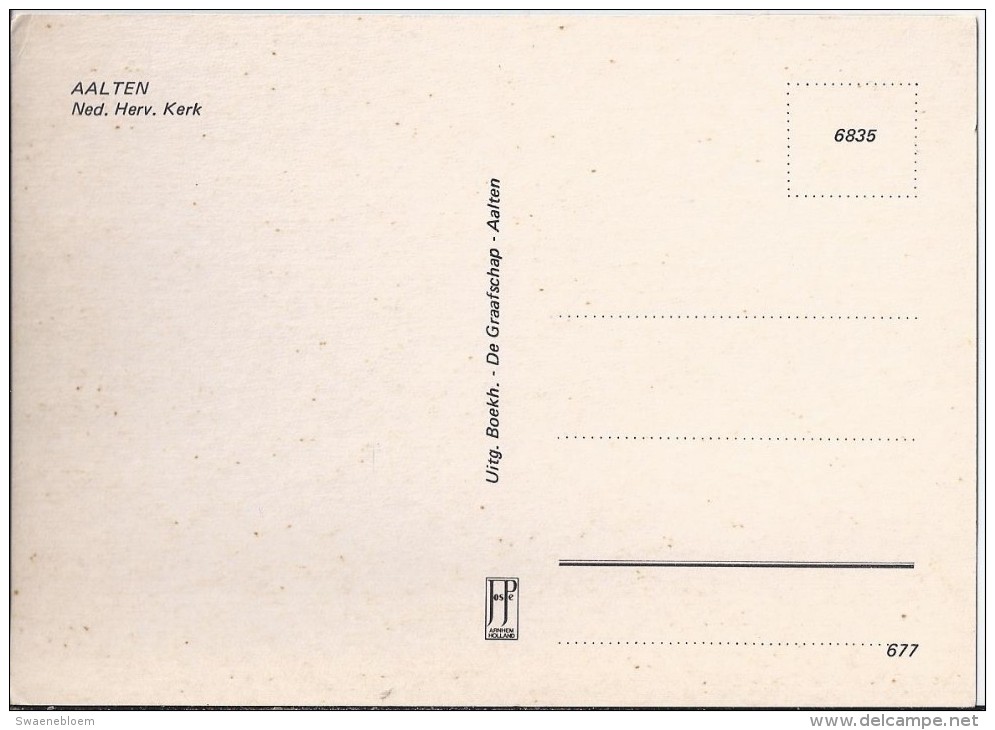 NL.- Aalten. Nederlands Hervormde Kerk. - Aalten