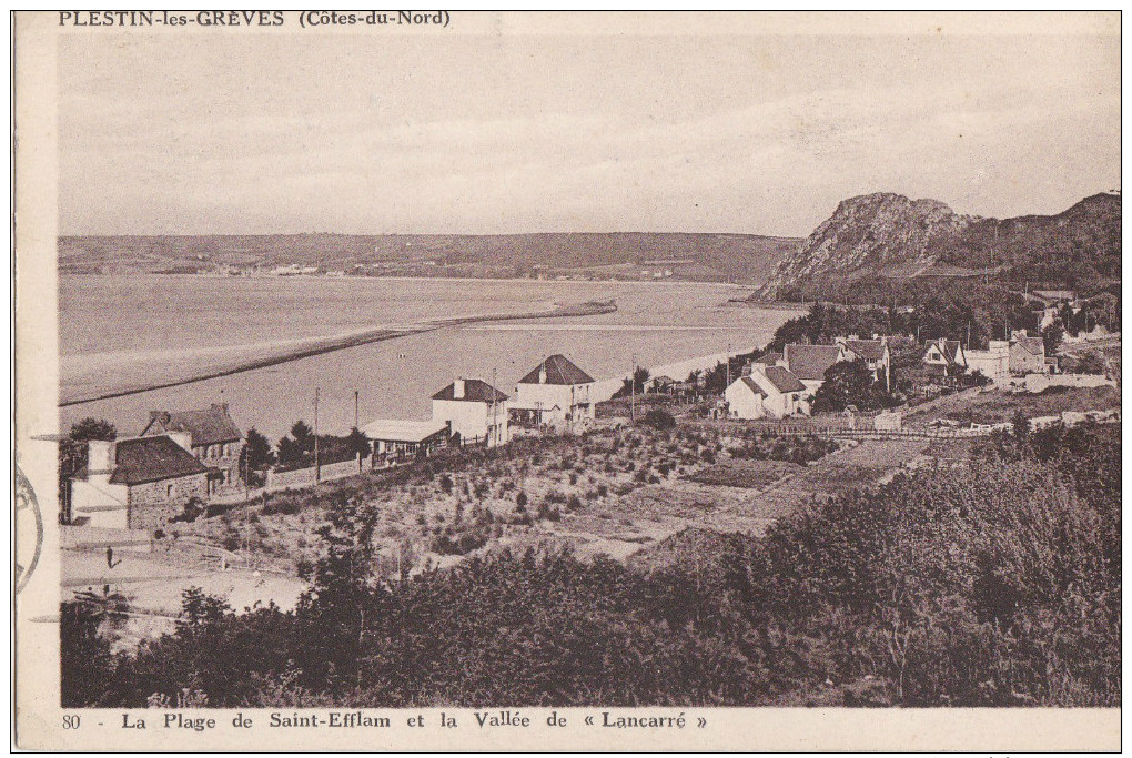 22  SAINT EFFLAM  PLAGE  Maisons Bord De MER  Jardins Potagers Et VALLEE De LANCARRE - Altri & Non Classificati