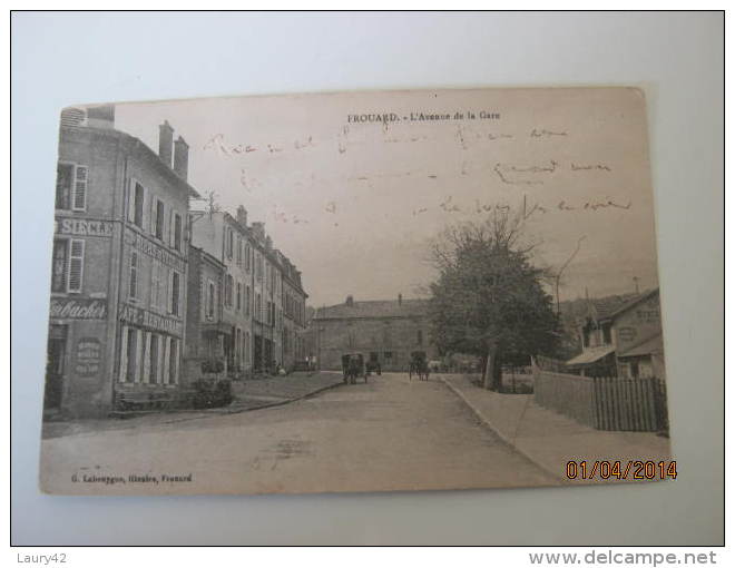 Frouard :l'avenue De La Gare - Frouard