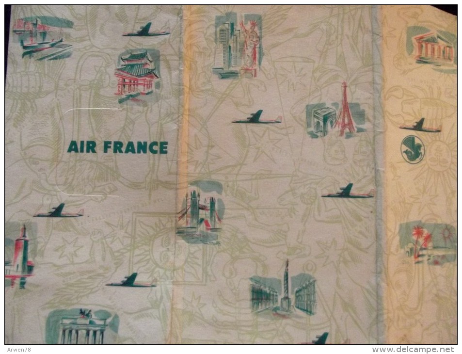 Pochette Air France - Flugzeuge