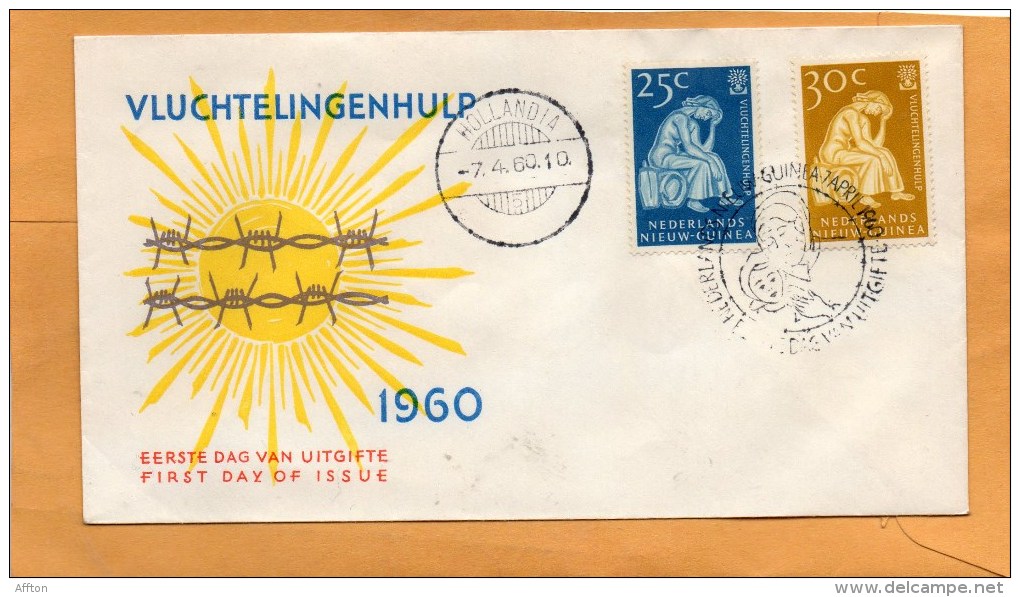 Netherlands New Guinea 1960 FDC - Niederländisch-Neuguinea