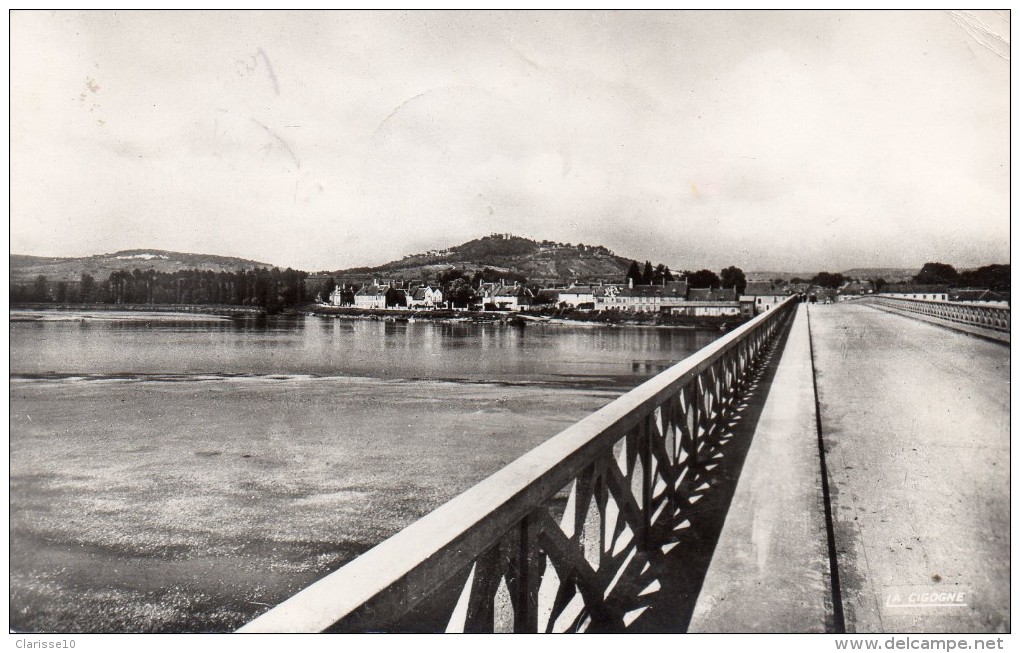 18 CPSM Saint Satur Tourisme Et Peche Le Pont St Thibault Et Sancerre - Saint-Satur