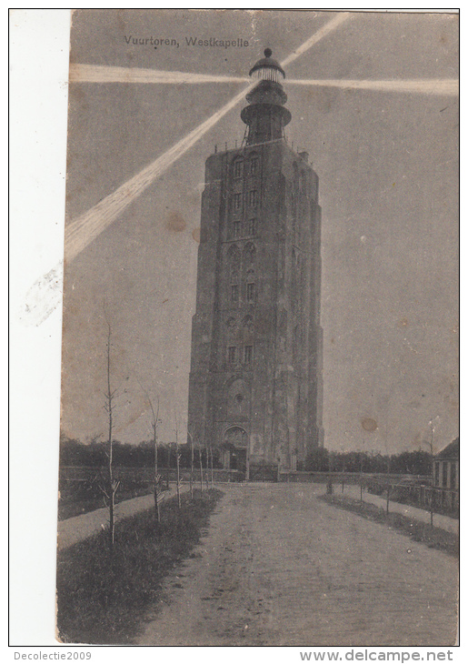 B80339 Vuurtoren Westkapelle Germany  Front/back Image - Westkapelle