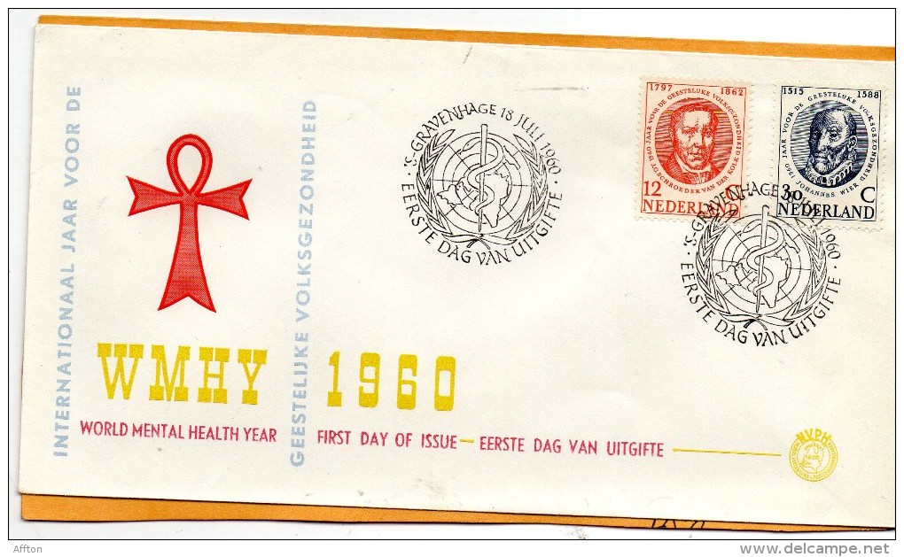 Netherlands 1960 FDC - FDC