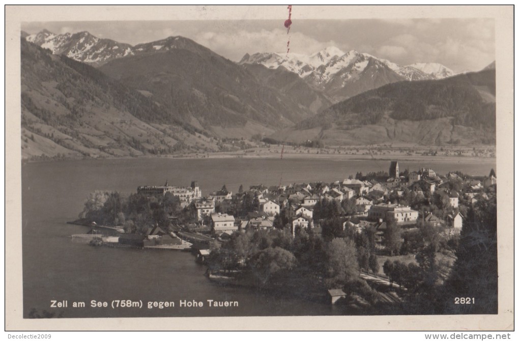 B80472 Zell Am See Gegen Hohe Tauern Austria    Front/back Image - Zell Am See