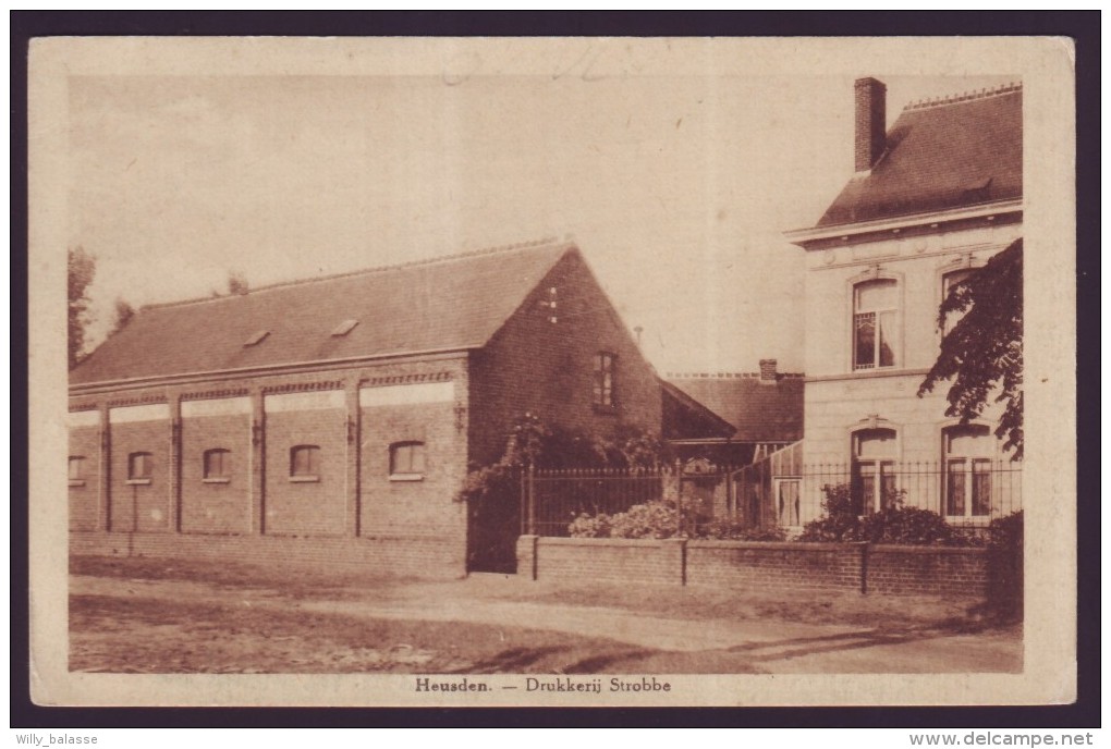 HEUSDEN - Drukkerij Strobbe  // - Heusden-Zolder