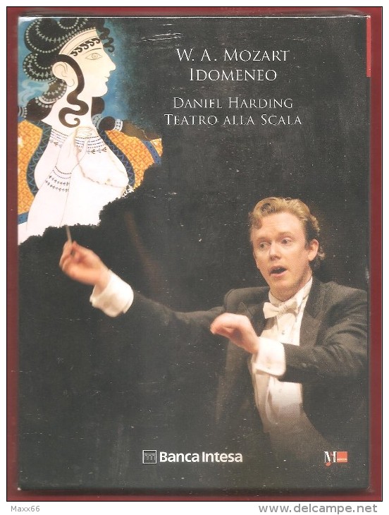 DVD - W. A. MOZART - IDOMENEO - Daniel Harding - Teatro Alla Scala Di Milano - COFANETTO CON DVD E LIBRETTO - NUOVO - Musik-DVD's