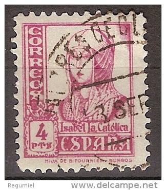 España U 0829 (o) Isabel. 1937. - Used Stamps