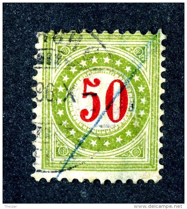 1863 Switzerland  Michel #20 IIAYEK  Used  Scott J25a   ~Offers Always Welcome!~ - Postage Due