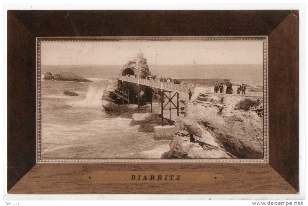 64 - BIARRITZ . LE ROCHER DE LA VIERGE - Réf. N°5384 - - Biarritz