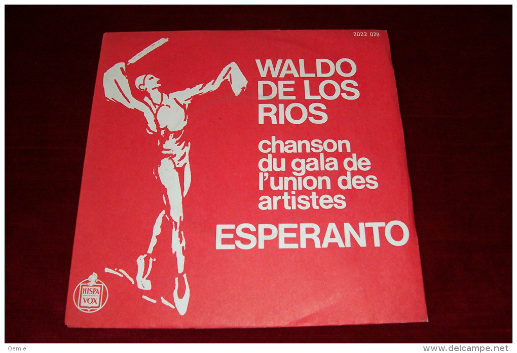 WALDO DE LOS RIOS  °  ESPERANTO - Autres - Musique Espagnole