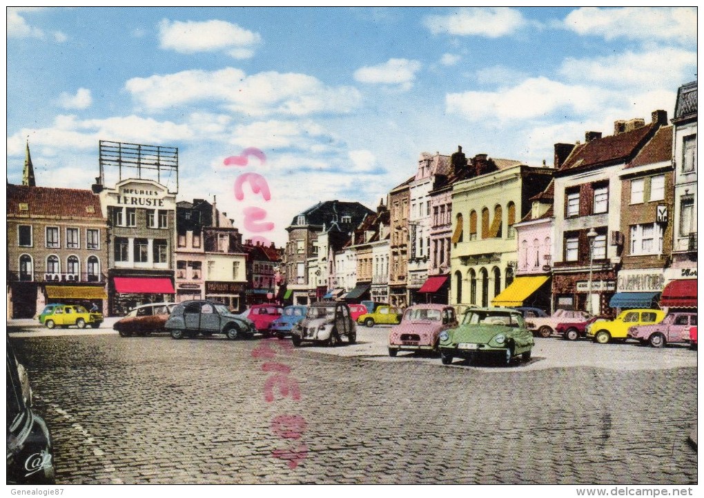 59 - TOURCOING - LA GRAND PLACE   DS CITROEN - MEUBLES LERUSTE - Tourcoing