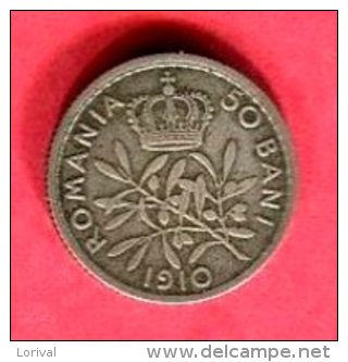 50BANI 1910  TB  5 - Rumania