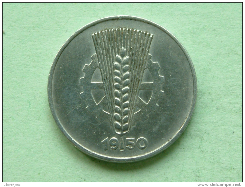 1950 A - 10 Pfennig - KM 3 ( Uncleaned - For Grade, Please See Photo ) ! - 10 Pfennig