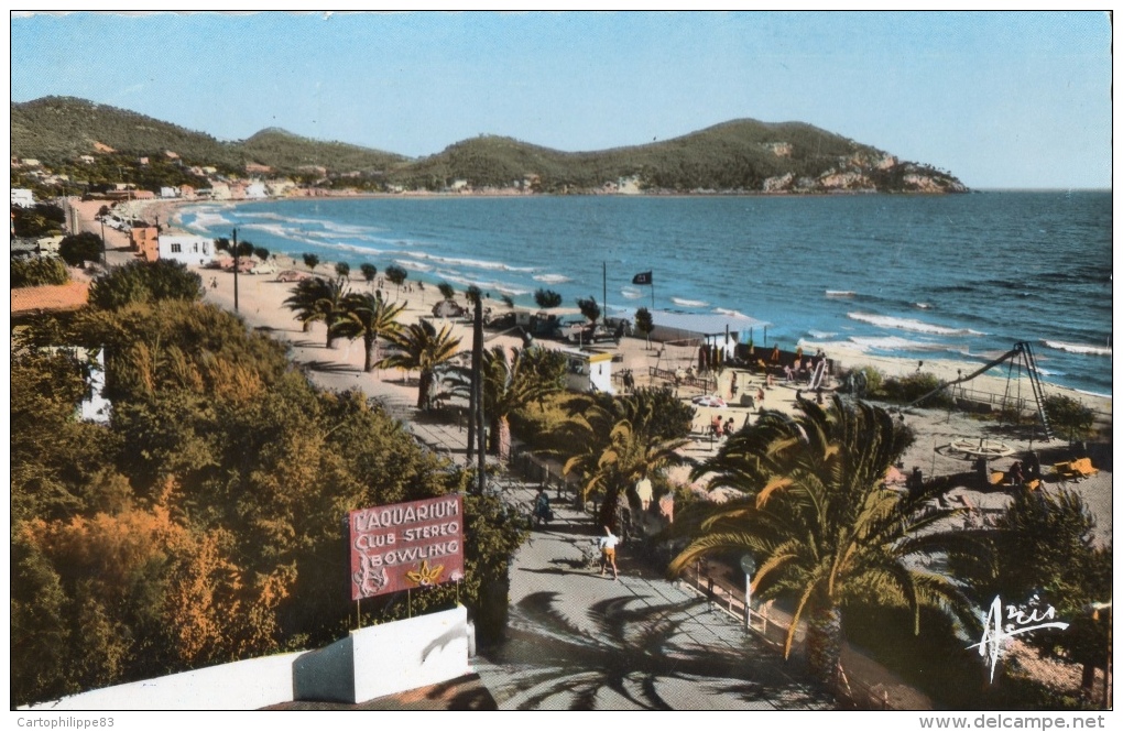 VAR 83 SAINT CYR LES LECQUES VUE GENERALE LA PLAGE - Saint-Cyr-sur-Mer