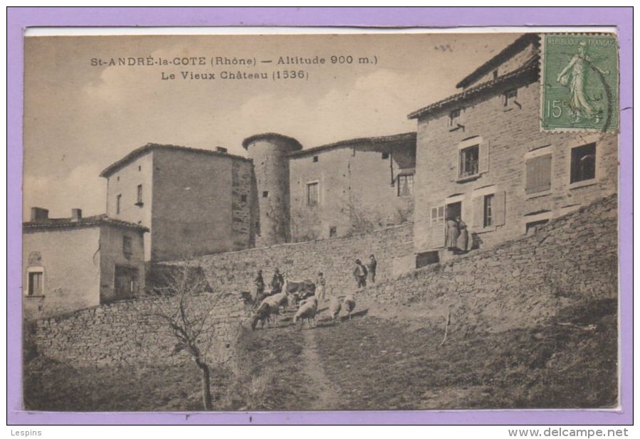 69 - SAINT ANDRE La COTE -- Le Vieux Château - Saint-André-la-Côte