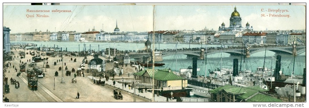 Russia - Rusland - St. Petersburg - Quai Nicolas - 1906 - Russie