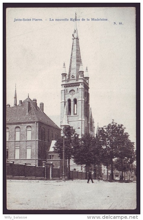 JETTE SAINT PIERRE - La Nouvelle Eglise De La Madeleine - Kerk  // - Jette