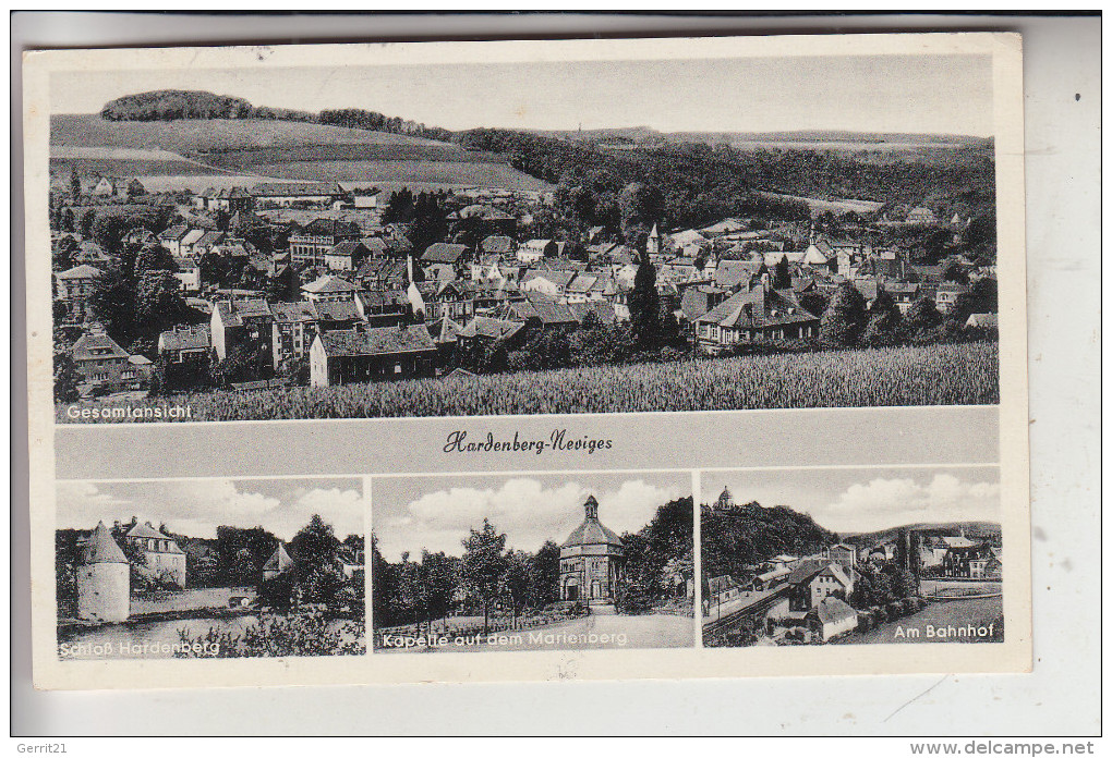 5620 VELBERT - NEVIGES, Mehrbildkarte, 196... - Velbert