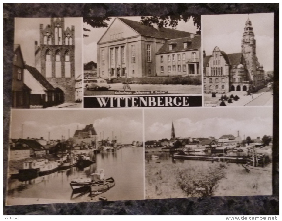 ALLEMAGNE.WITTENBERGE.                  MULTIVUES.PHOTO VERITABLE.1975.TBE. - Wittenberge