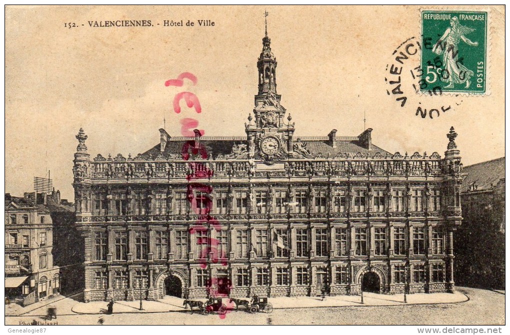 59 - VALENCIENNES - HOTEL DE VILLE - Valenciennes