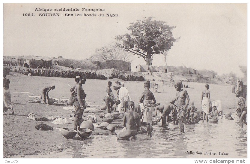 Afrique - Soudan - Lavandières Sur Le Niger - Soudan