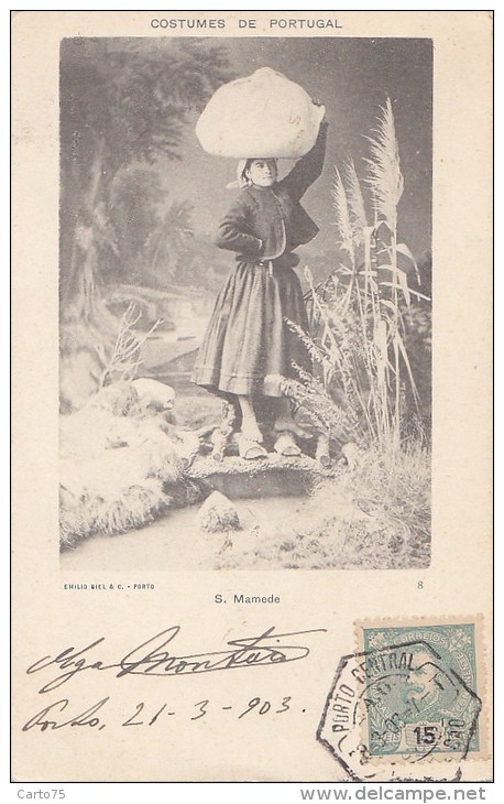 Portugal - Porto - Sao Mamede -  Paysanne Costume - 1903 - Porto