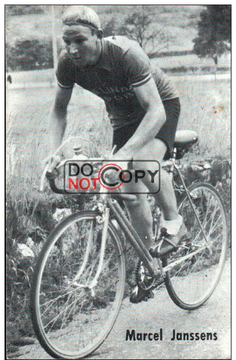 Carte Postale Cycliste Marcel Jannssens - Lotto Photo  Déposé - Wielrennen - Cyclisme