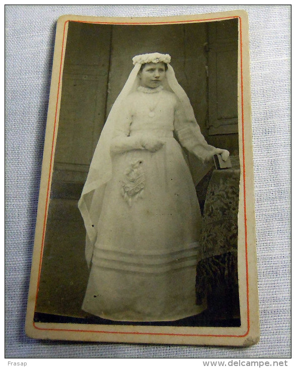 Photo  - Jeune Communiant - Communion -religion - Voir Costume1890-1904 N 2 - Anonyme Personen