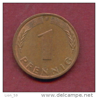 F2493 / - 1 Pfening 1977 ( F ) - FRG , Germany Deutschland Allemagne Germania - Coins Munzen Monnaies Monete - 1 Pfennig