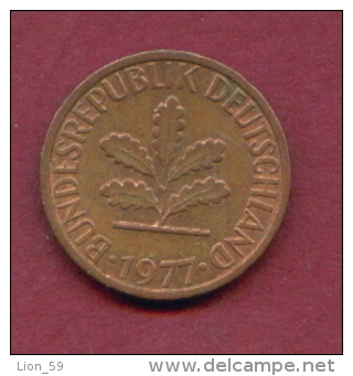 F2493 / - 1 Pfening 1977 ( F ) - FRG , Germany Deutschland Allemagne Germania - Coins Munzen Monnaies Monete - 1 Pfennig