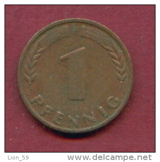 F2499 / - 1 Pfening 1950 ( F ) - FRG , Germany Deutschland Allemagne Germania - Coins Munzen Monnaies Monete - 1 Pfennig