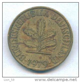 F2523 / - 10 Pfening 1979 ( G ) - FRG , Germany Deutschland Allemagne Germania - Coins Munzen Monnaies Monete - 10 Pfennig