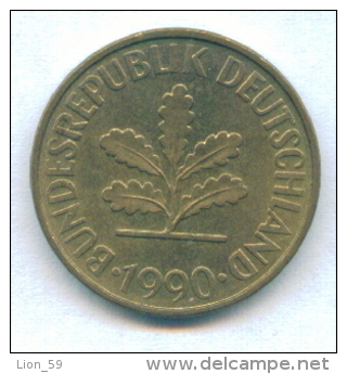 F2528 / - 10 Pfening 1990 ( A ) - FRG , Germany Deutschland Allemagne Germania - Coins Munzen Monnaies Monete - 10 Pfennig