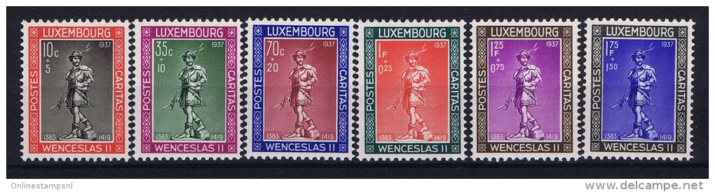 Luxembourg:  Mi.nr. 303-308, Yv 294-299 MNH/** 1937 - Ongebruikt