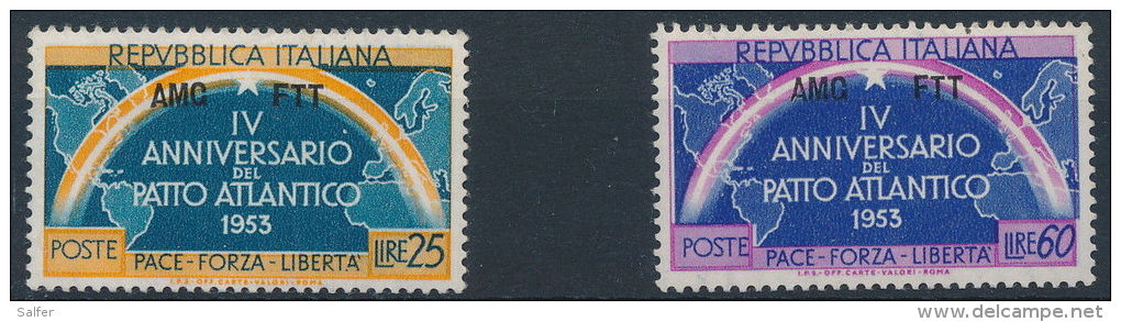 ITALIA Trieste 1953  N.A.T.O.   MNH - Neufs