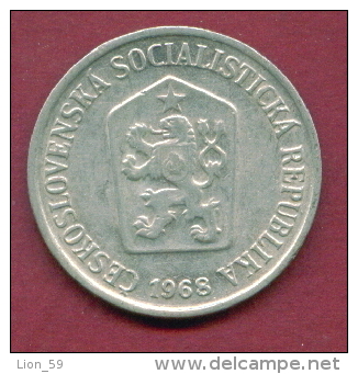 F2559 / - 10 Haleru - 1968  - Czechoslovakia Tchécoslovaquie Tschechoslowakei - Coins Munzen Monnaies Monete - Tchécoslovaquie