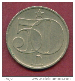 F2587 / - 50 Haleru - 1979 - Czechoslovakia Tchécoslovaquie Tschechoslowakei - Coins Munzen Monnaies Monete - Checoslovaquia