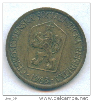 F2599 / - 1 Korun - 1963 - Czechoslovakia Tchécoslovaquie Tschechoslowakei - Coins Munzen Monnaies Monete - Tchécoslovaquie