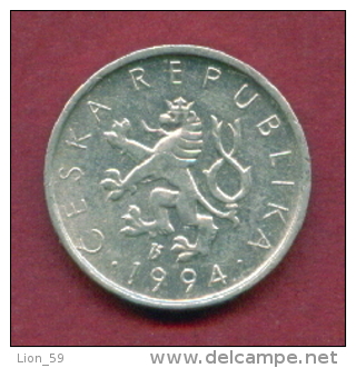 F2612 / - 10 Haleru - 1994 - Czech Republic Tschecherei République Tchèque - Coins Munzen Monnaies Monete - Tchéquie