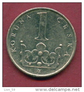 F2615 / - 1 Korun - 1995 - Czech Republic Tschecherei République Tchèque - Coins Munzen Monnaies Monete - Tchéquie