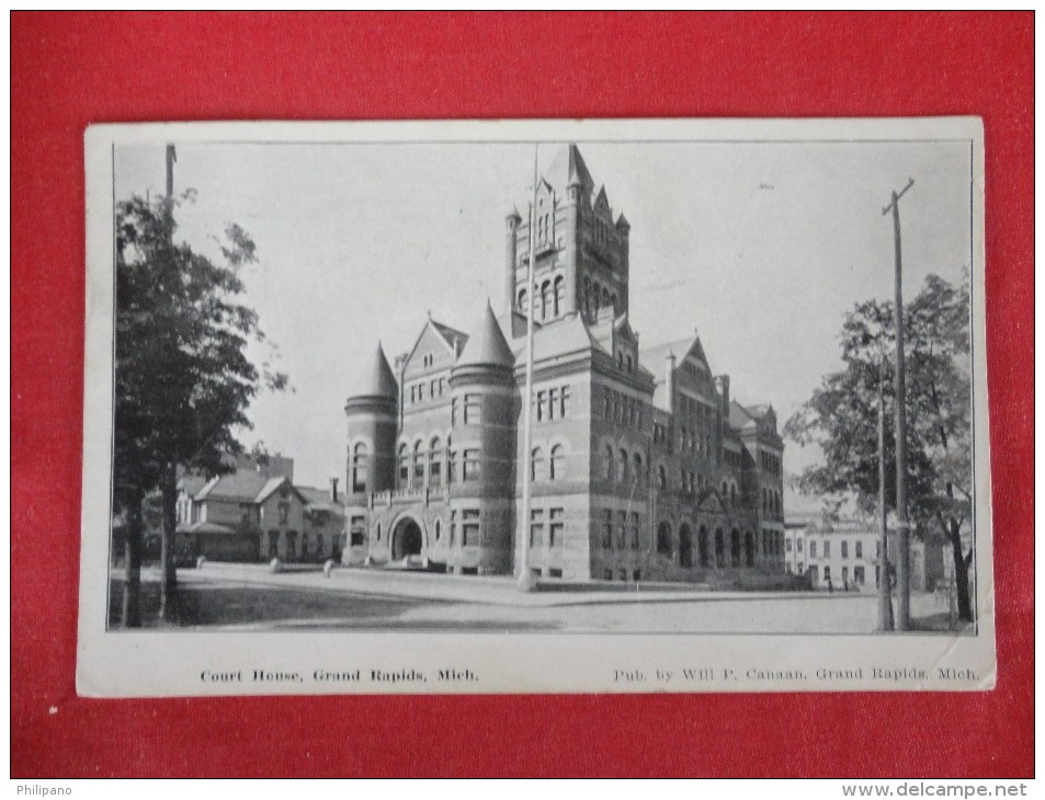 - Michigan > Grand Rapids  Court House   1909 Cancel  Ref 1270 - Grand Rapids