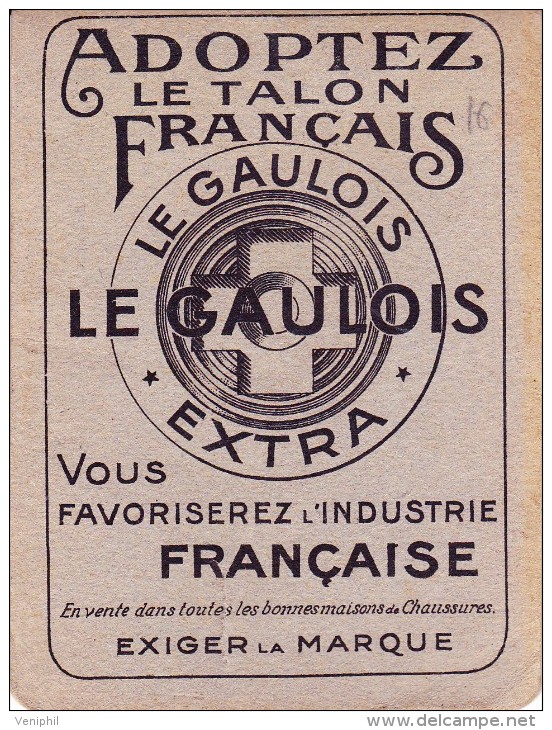 CARNET BLOC NOTES PUBLICITAIRE- LE GAULOIS - CLERMONT FERRAND- - Advertising