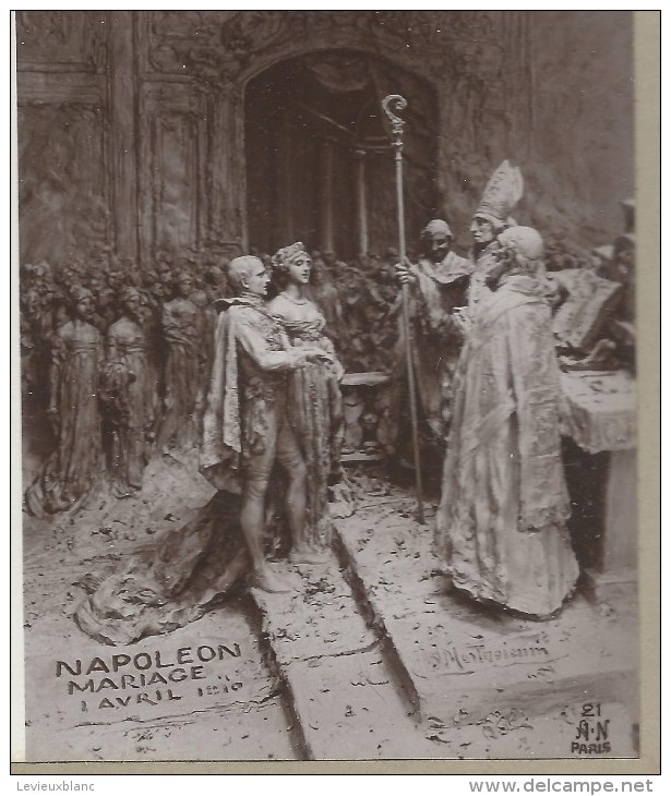 Deux Vues Stéréoscopiques/ NAPOLEON/ Wagram 1809/ Mariage 1810/ /France/ Vers 1900   STE75 - Stereoscopic