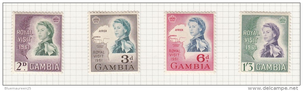 Royal Visit - 1961 - Gambia (...-1964)