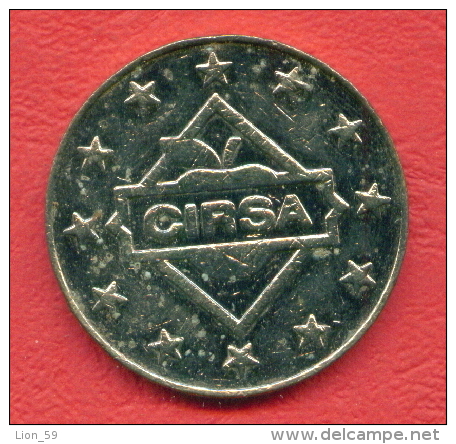 F2416 / - SLOT MACHINE - CIRSA - SCB - 30 Mm - Jeton Token  Gettone  - Spain Espana Spanien Espagne - Casino