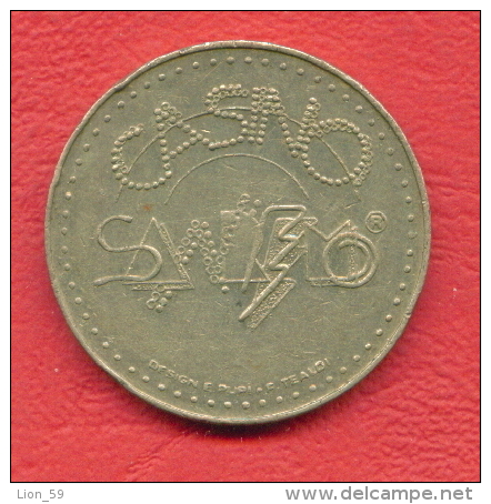 F2427 / - Casino Municipale Di Sanremo  -  29 Mm - Jeton Token  Gettone - San Remo Italia Italy Italie Italien Italie - Casino