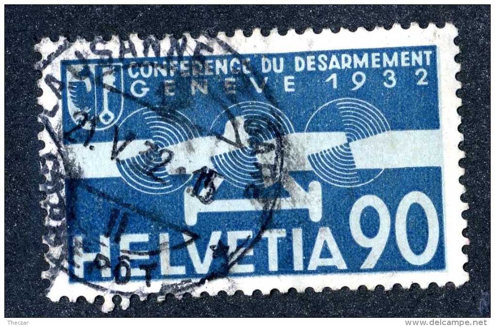 1941 Switzerland  Michel #258  Used  Scott #C18   ~Offers Always Welcome!~ - Oblitérés